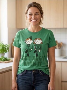 Ripple Junction St Patrick’s Day T-Shirt Green 2X Vintage